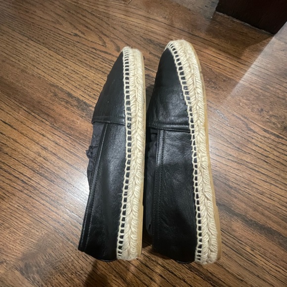 Authentic barely used YSL lamb skin black espadrilles. Like new! - Picture 2 of 7